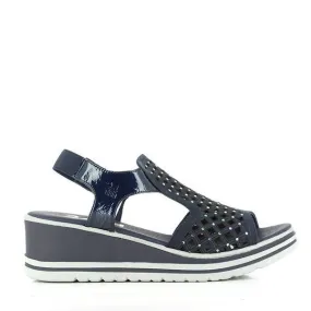 24 Hrs 23684 Lake Slingback Wedge Sandals