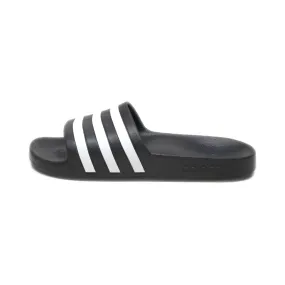 Adidas Slippers Rubber Black Colour For Men