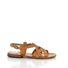 Antichi Romani 166 Tan Slingback Sandals