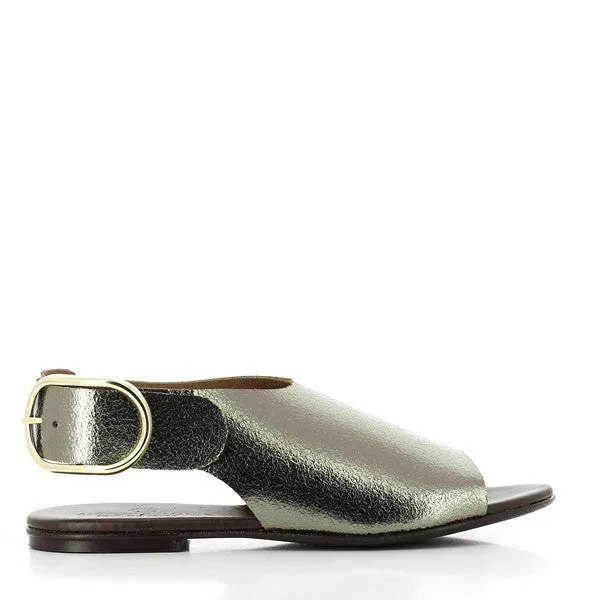 Antichi Romani 206 Peltro Bronze Slingback Sandals