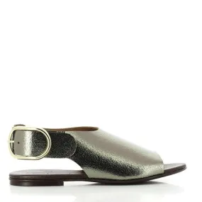 Antichi Romani 206 Peltro Bronze Slingback Sandals