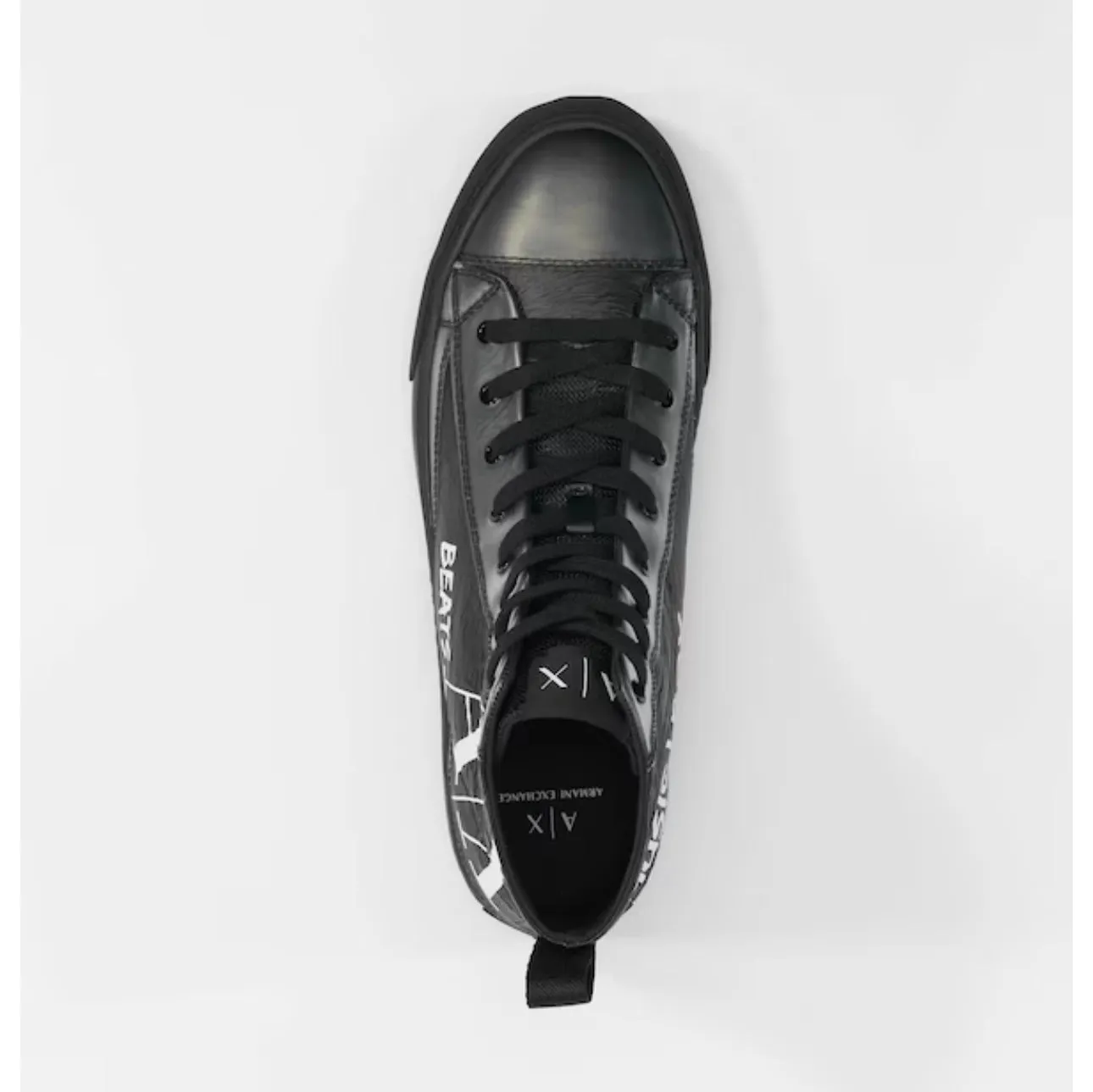 ARMANI Exchange BEATS BLACK SNEAKERS