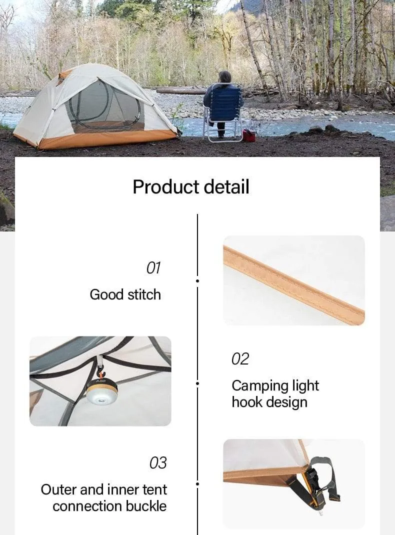 Bicycle Bike Packing Tent Biswolf 1-2 Person Lightweight Waterproof