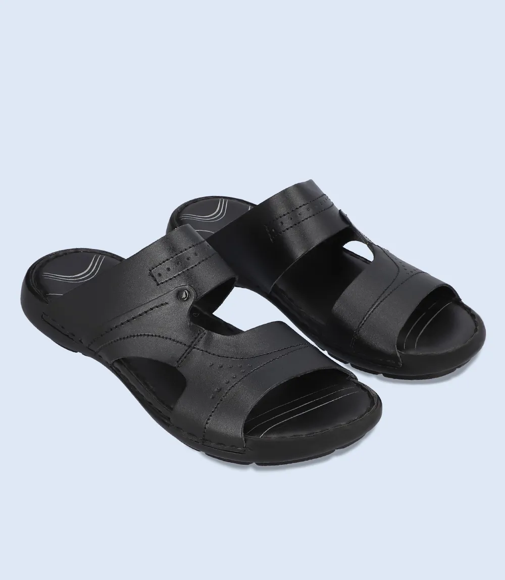 BM5826-BLACK-Men Slipper