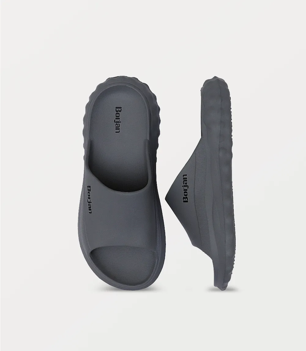 BM6809-GREY-Men Slipper