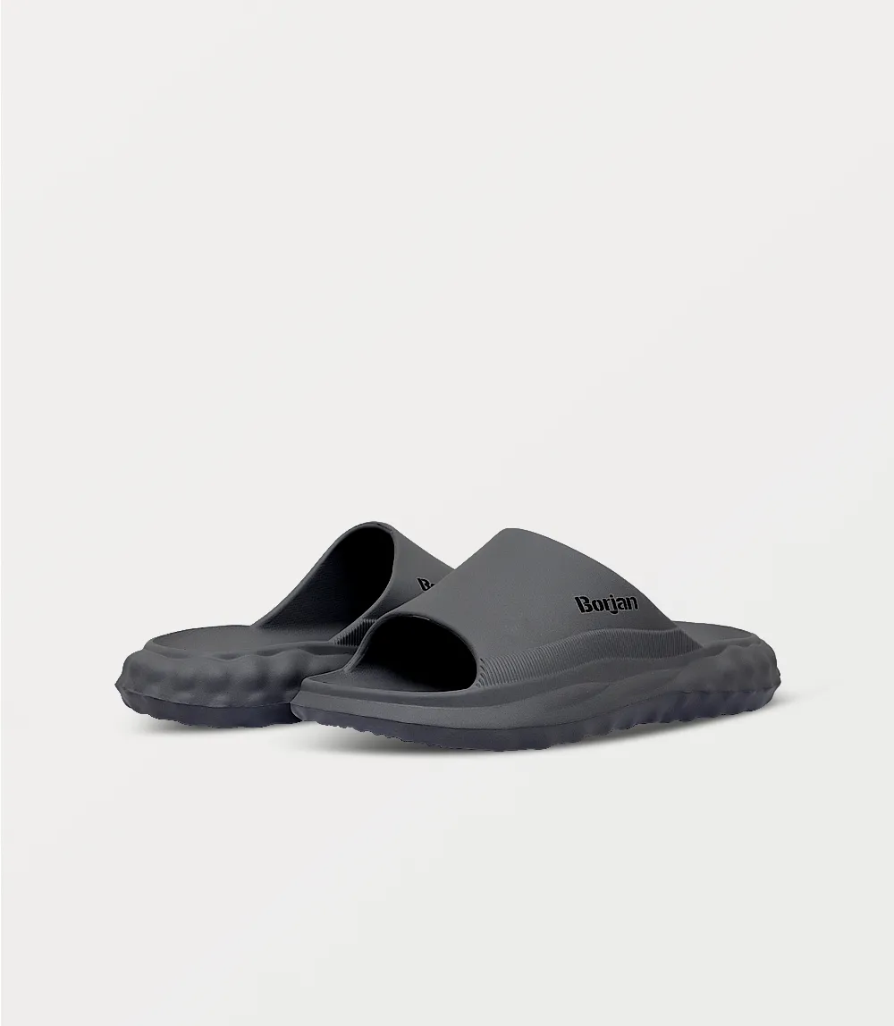 BM6809-GREY-Men Slipper