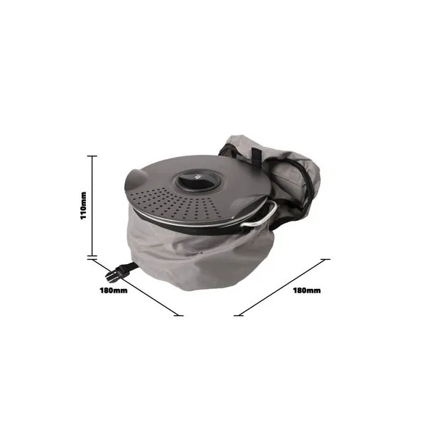 Bo-Camp Cookware Set Trekking 5 Pieces Ceramic Coating Aluminium
