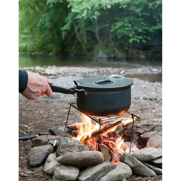 Bo-Camp Cookware Set Trekking 5 Pieces Ceramic Coating Aluminium
