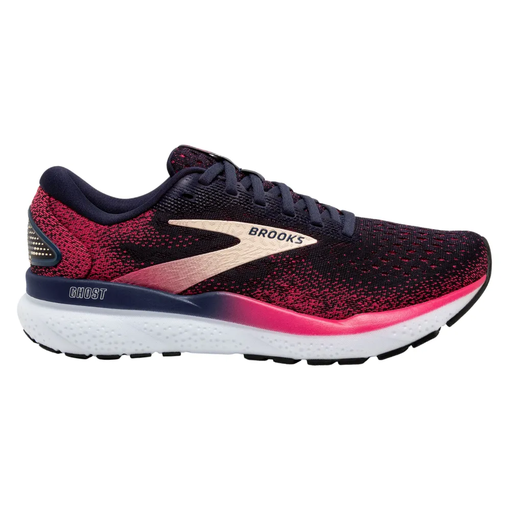 Brooks Ghost 16 Peacoat/Raspberry/Apricot Running Shoe (Women's)
