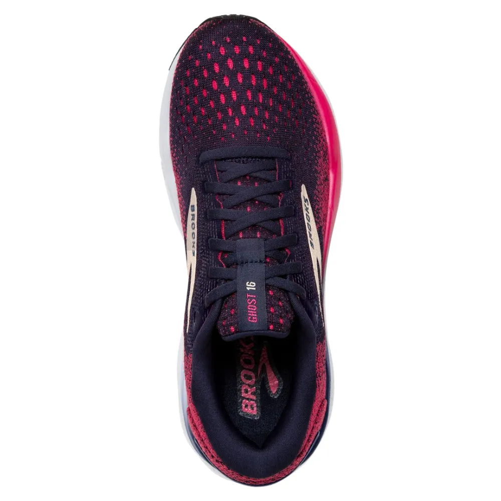 Brooks Ghost 16 Peacoat/Raspberry/Apricot Running Shoe (Women's)