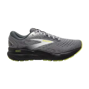 Brooks Men's Ghost 16 D Width Primer/Grey/Lime