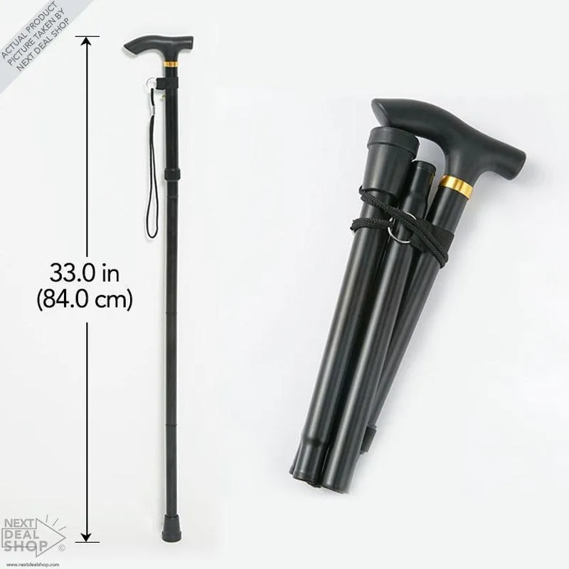 Compact Foldable Trekking Pole - Perfect for Hiking, Walking, Backpacking and Snowshoeing