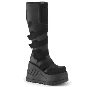 DemoniaCult Stomp 228 Womens Platform Knee Length Boots