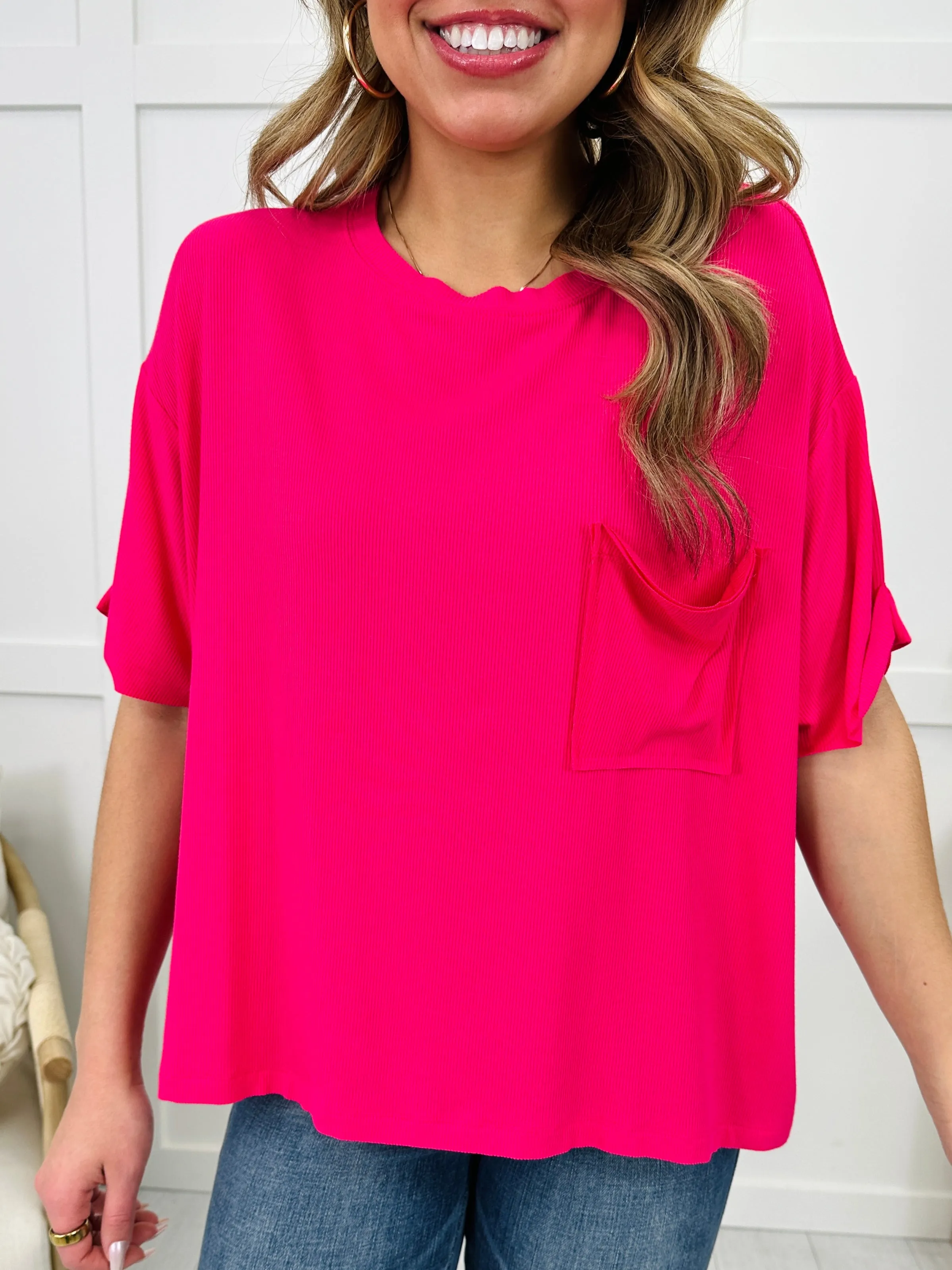 DOORBUSTER! Hues of Joy Top- Multiple Colors!