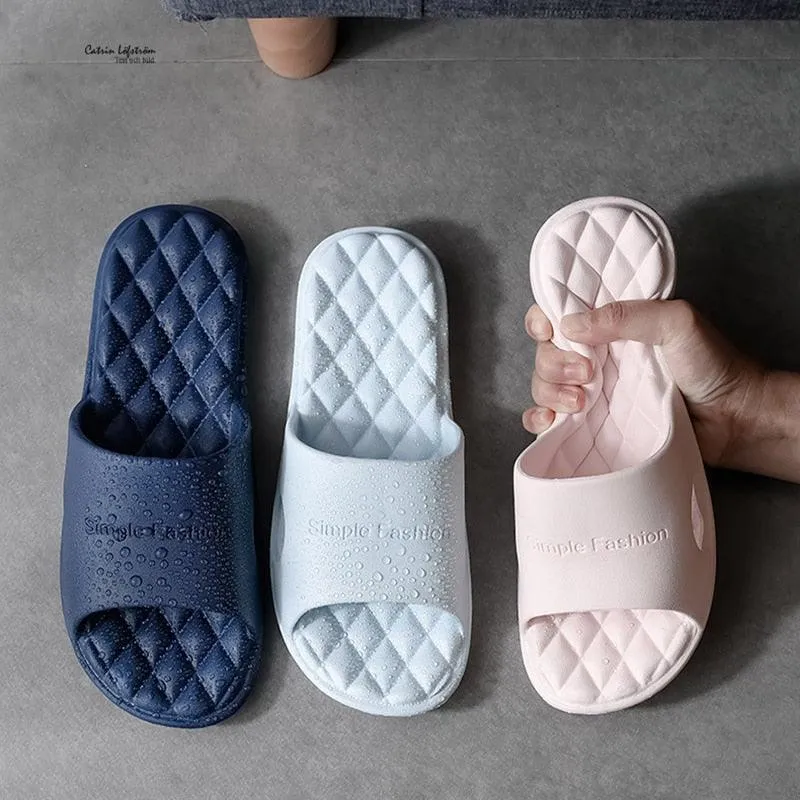 Elegant Comfort EVA Shower Slippers: Experience the Ultimate Foot Indulgence