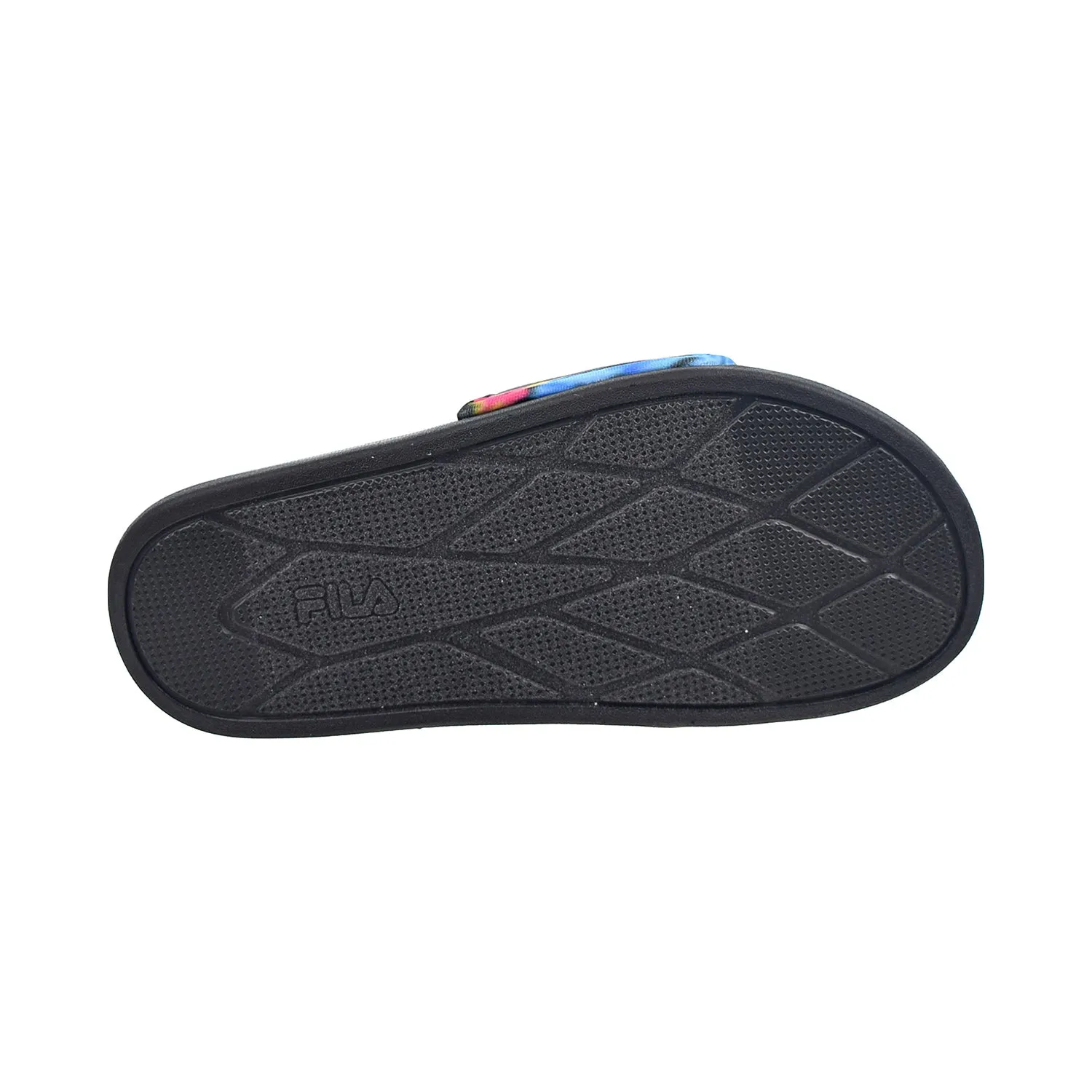Fila Drifter Lux Tie Dye Women's Slide Sandals Black-Multi