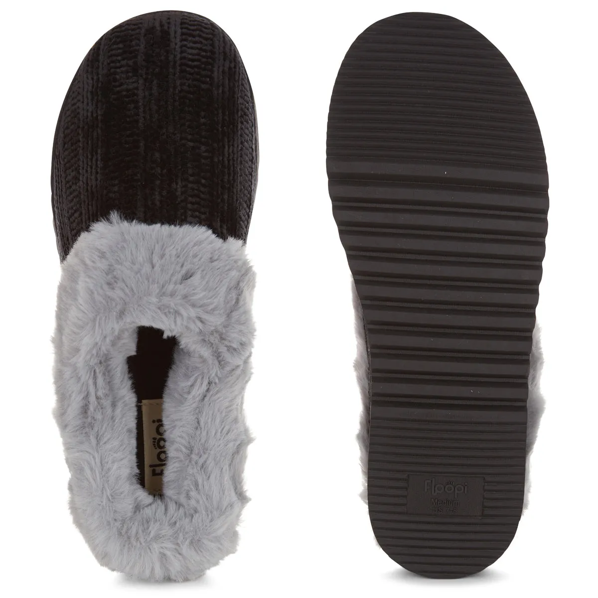 Floopi Chenille Knit Slippers