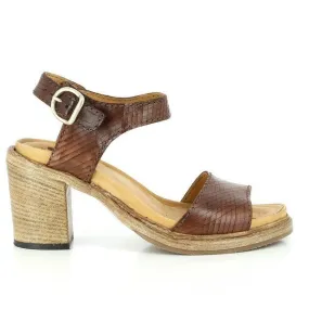 Forte S17-4440 Brown Slingback Sandals