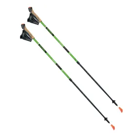 GABEL STRETCH LITE CARBON BASTONCINO DA NORDIC WALKING ESTENSIBILE IN LEGA D'ALLUMINIO E CARBONIO