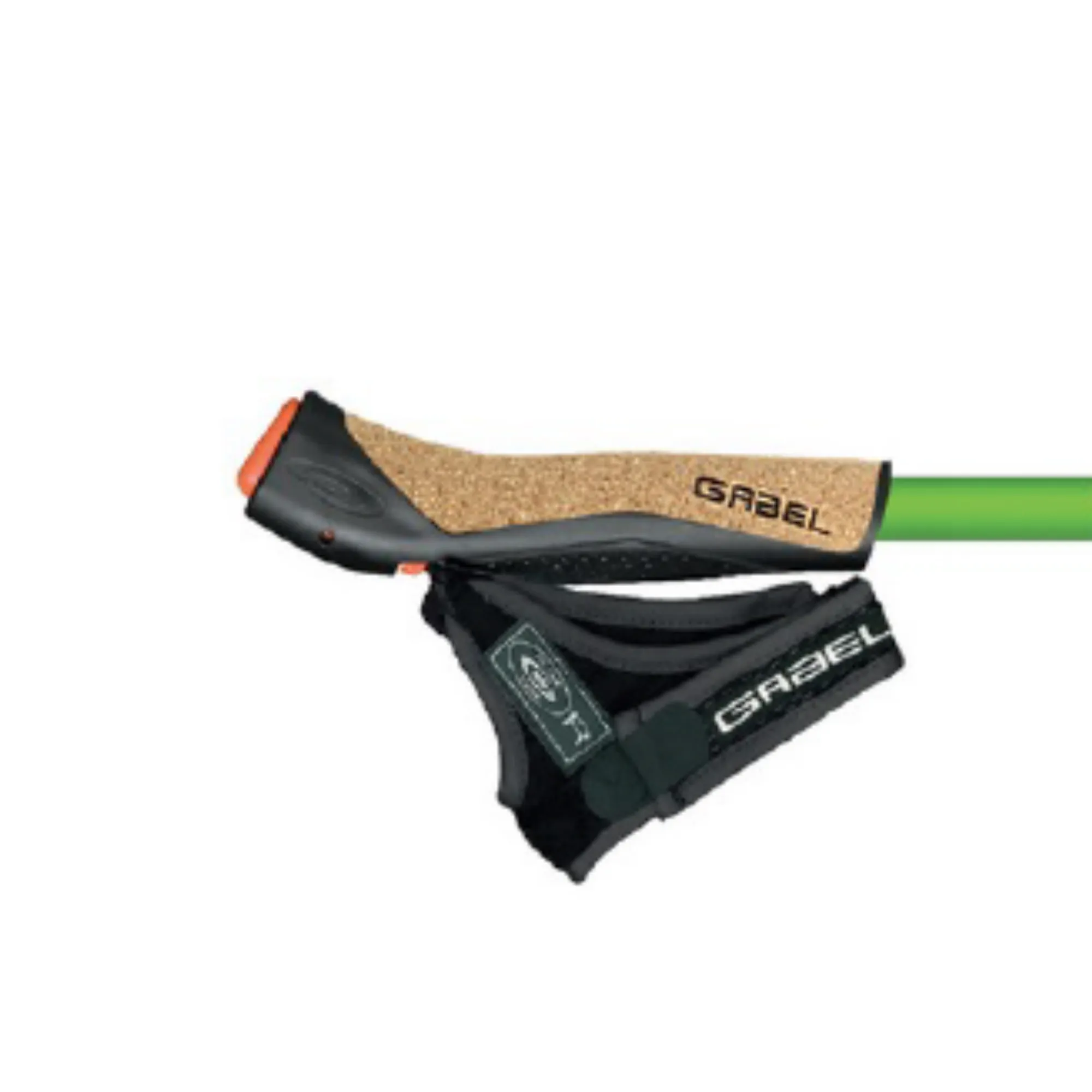 GABEL STRETCH LITE CARBON BASTONCINO DA NORDIC WALKING ESTENSIBILE IN LEGA D'ALLUMINIO E CARBONIO