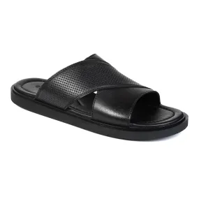 Greyder Men's Crossing Leather Slippers