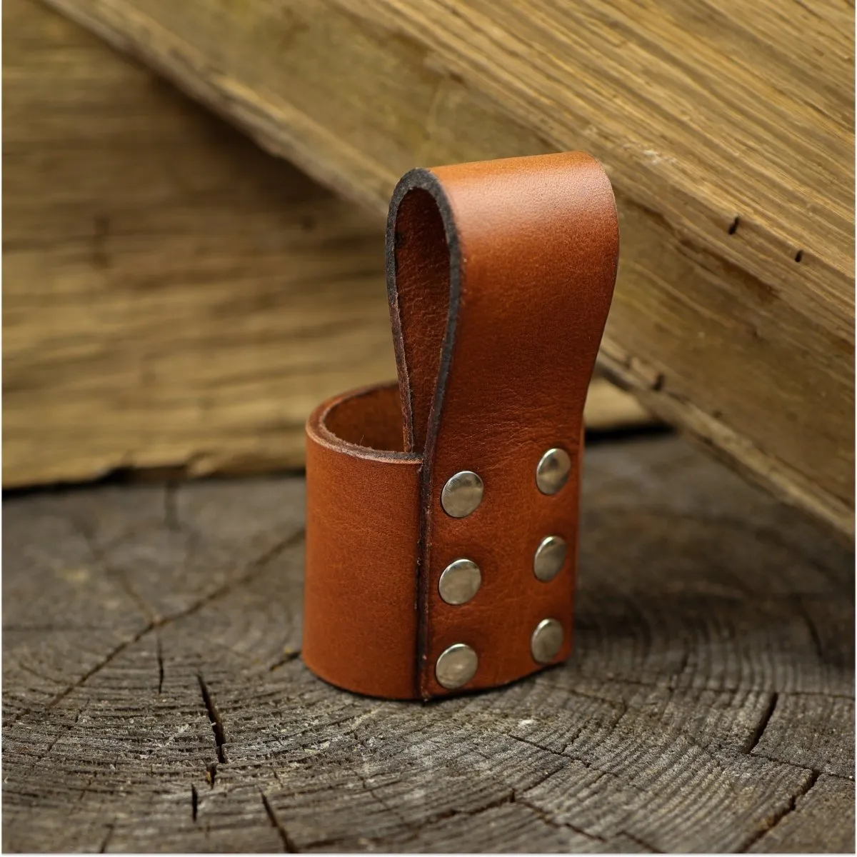 Handmade Genuine Leather Axe Holster with Belt Loop