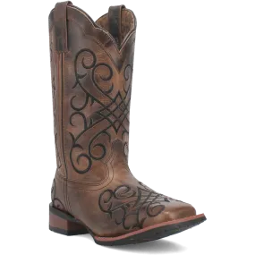 Laredo Women's 11" Margo Leather Boot - Brown 5620