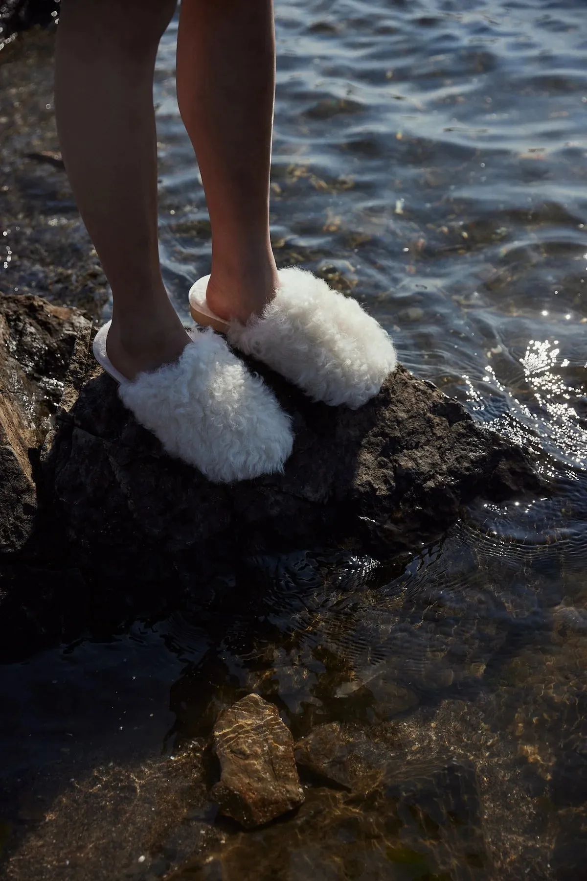 Lounge Slippers - Cream
