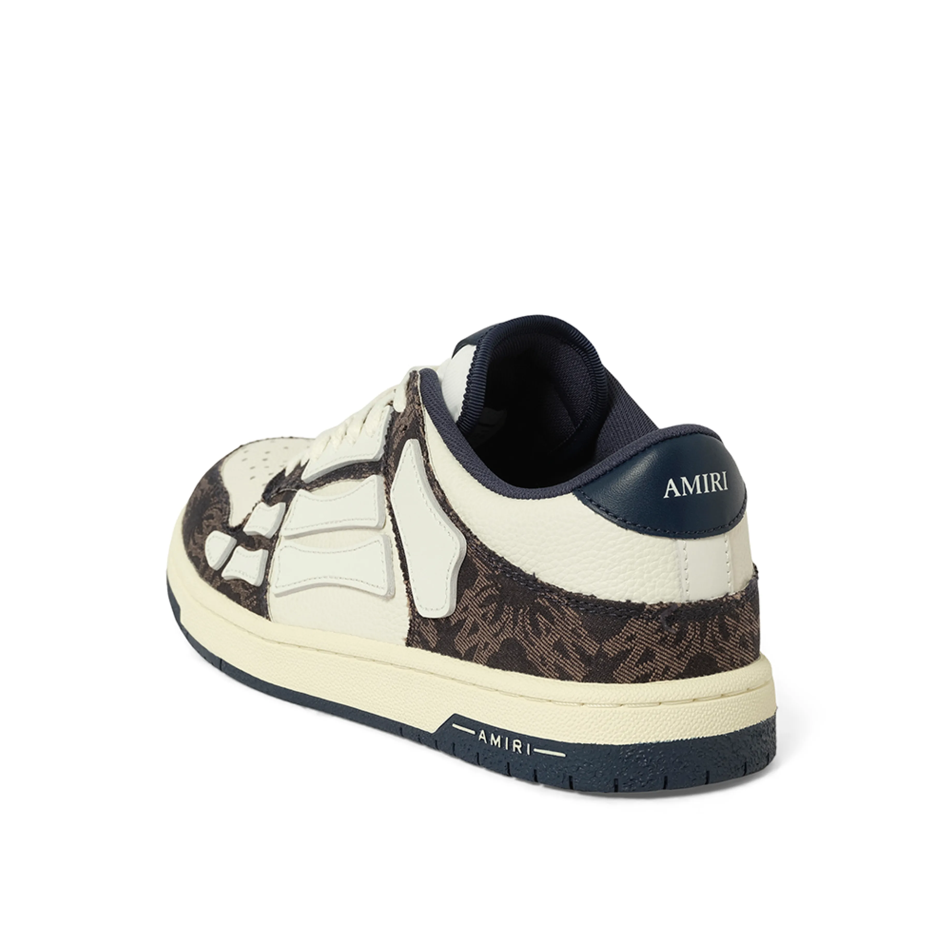 MA Quad Skeleton Low Top Sneaker in Midnight Indigo