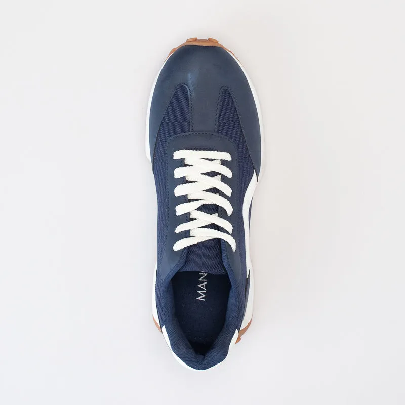 Mancini Men Waffle Retro Sneaker _ 150753