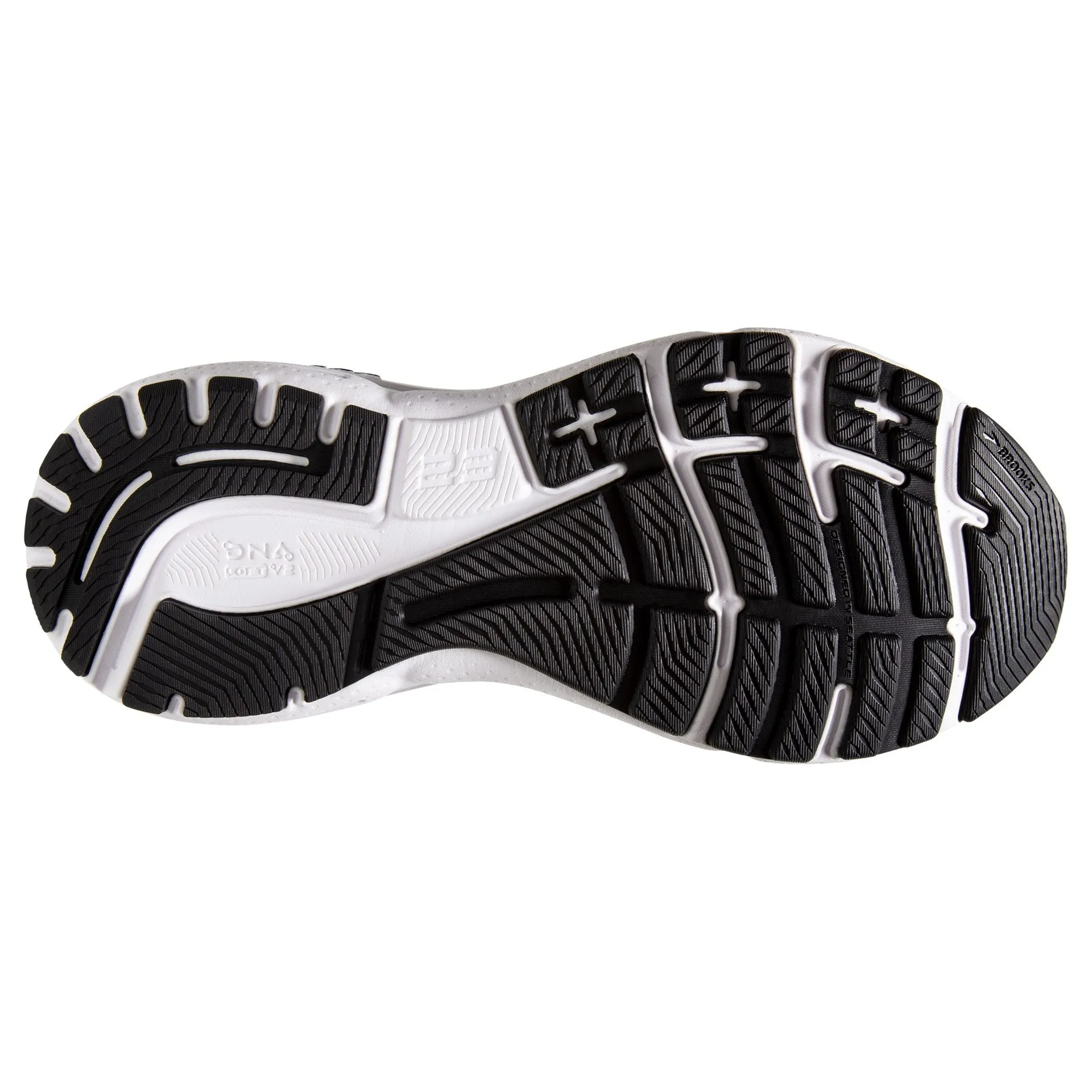 MEN'S ADRENALINE 23 - D - 004 BLACK/WHITE/SILVER