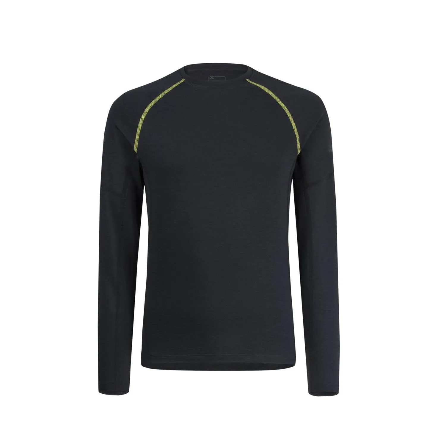 MONTURA MERINO CONCEPT MAGLIA UNISEX INTIMA TRASPIRANTE - NUOVI ARRIVI - ARDESIA/VERDE LIME