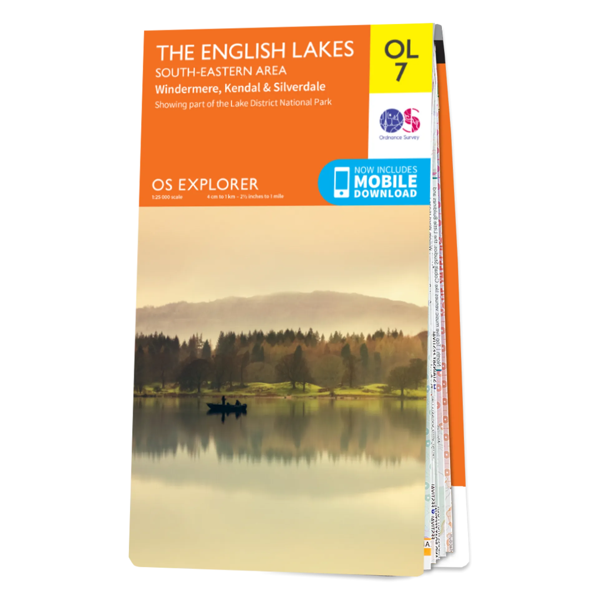 Ordnance Survey Explorer OL7 Map The English Lakes South Eastern Area