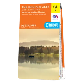 Ordnance Survey Explorer OL7 Map The English Lakes South Eastern Area