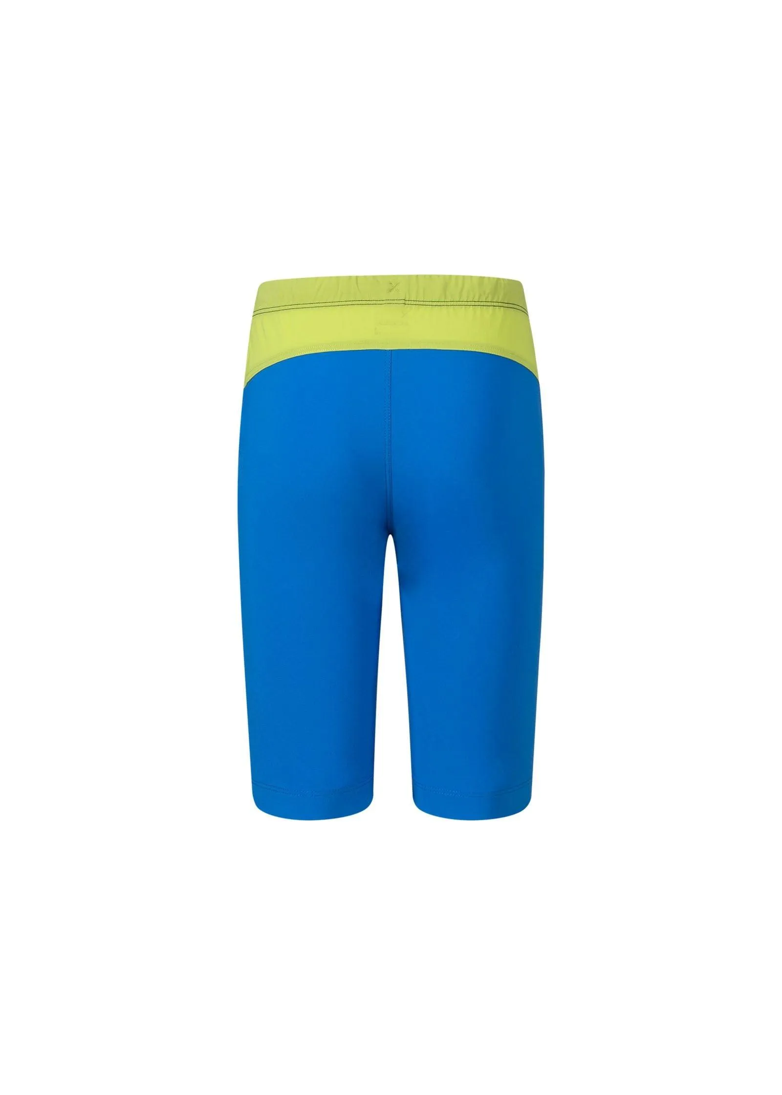 Pantaloncini Block Bambino Celeste/Verde Lime