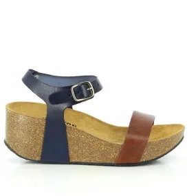 Plakton 273023 Tan & Black Wedges