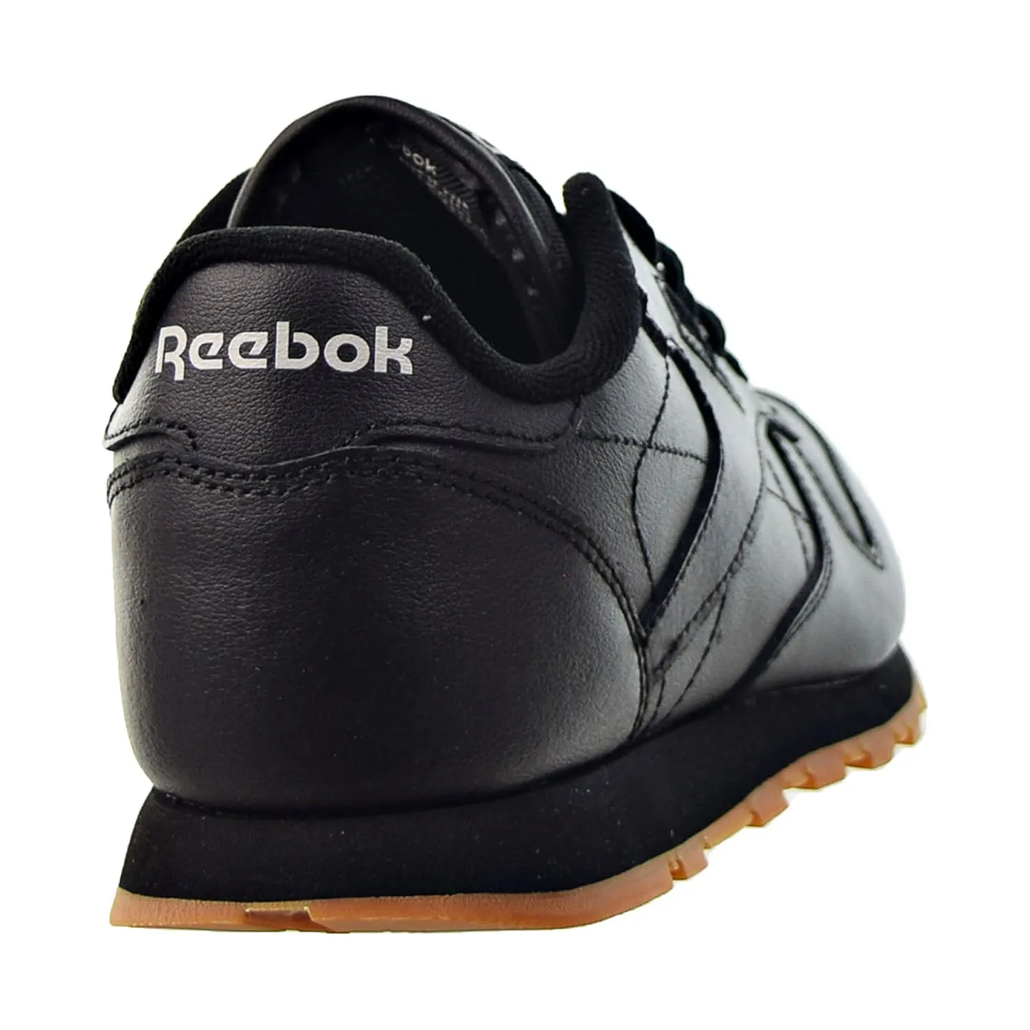 Reebok Classic Leather Big Kids' Shoes Black-Gum
