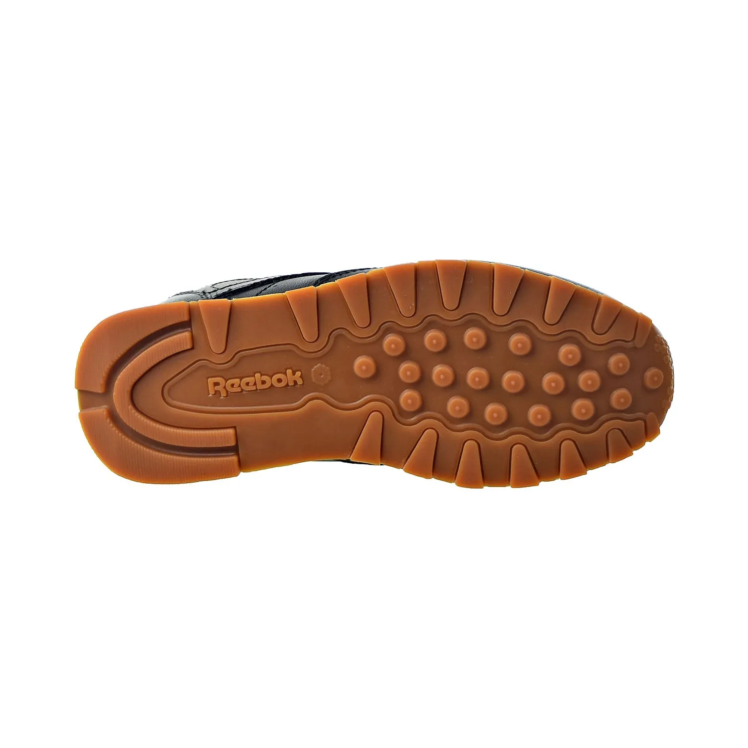 Reebok Classic Leather Big Kids' Shoes Black-Gum