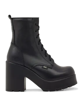 Roc Boots Mascot Black Leather Boots