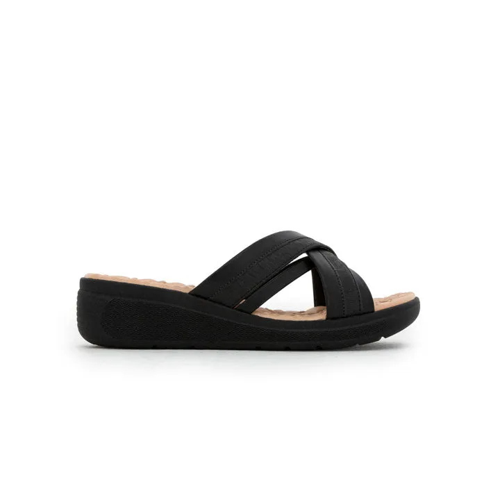 Shinny Cross Strap Sandal BRM 024