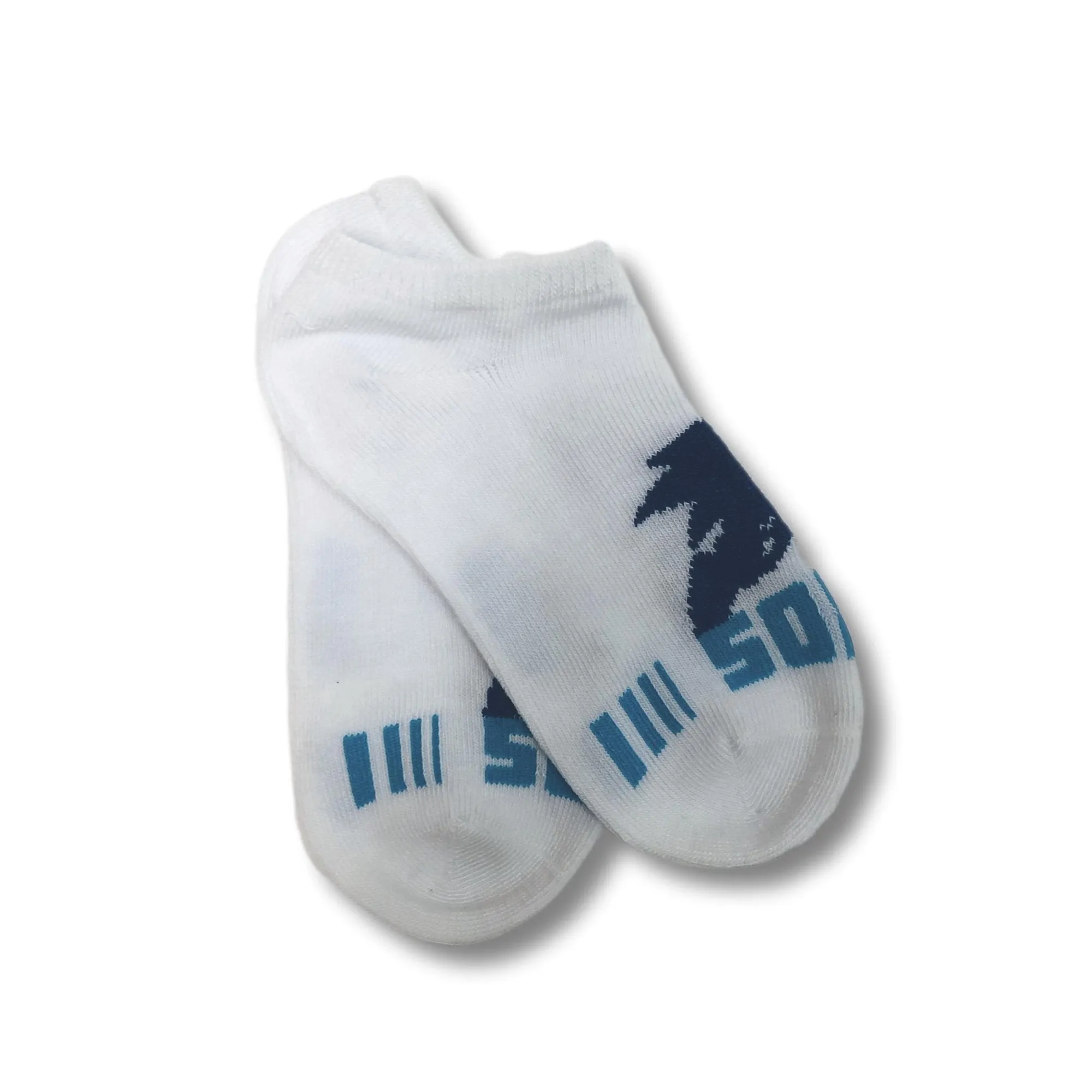 Sonic the Hedgehog Boys Socks Kids No Show Socks, Size (M) 7.5 - 3.5, 5-Pack