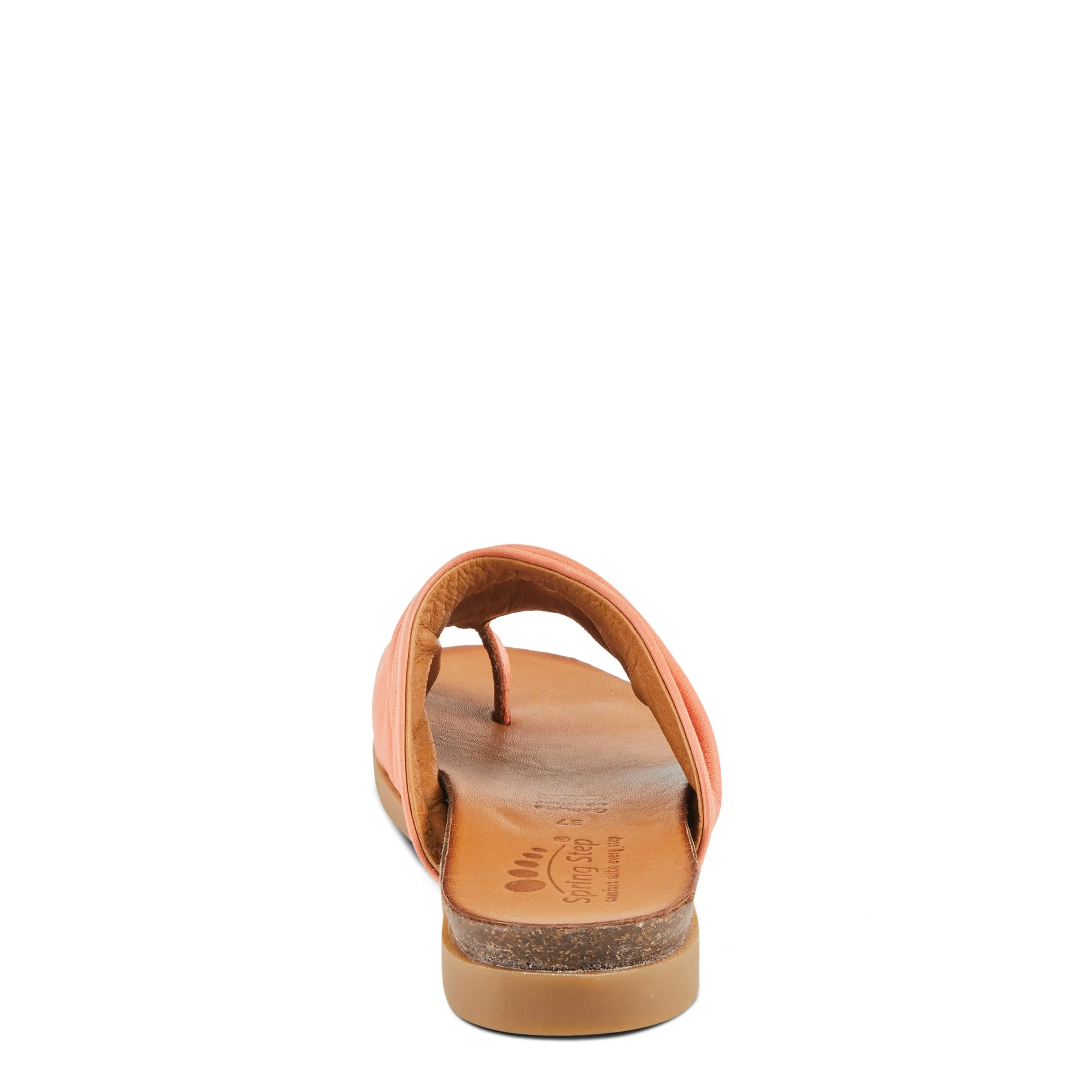 Spring Step Shoes Bates Sandals Women’s Leather Slide 1" Heel