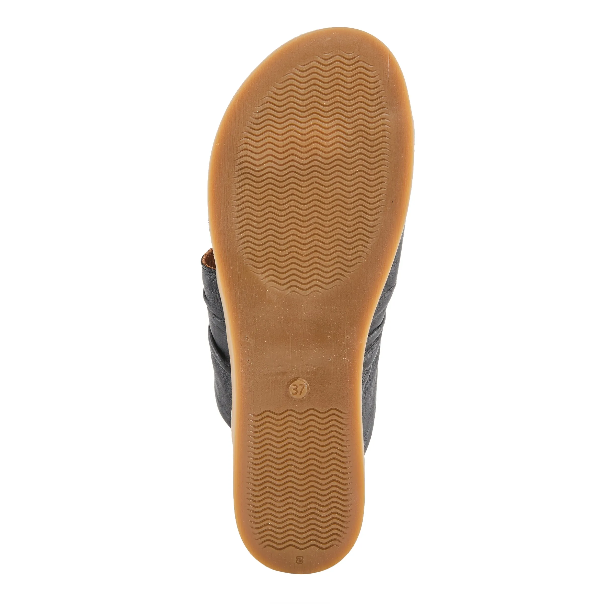 Spring Step Shoes Bates Sandals Women’s Leather Slide 1" Heel