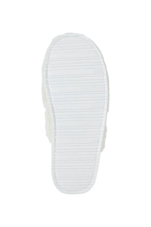 Tommy Fur Hotel Slipper