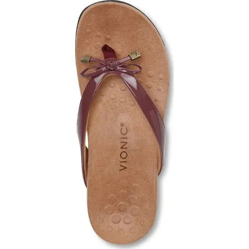 Vionic Bella Toe Post Sandal Port