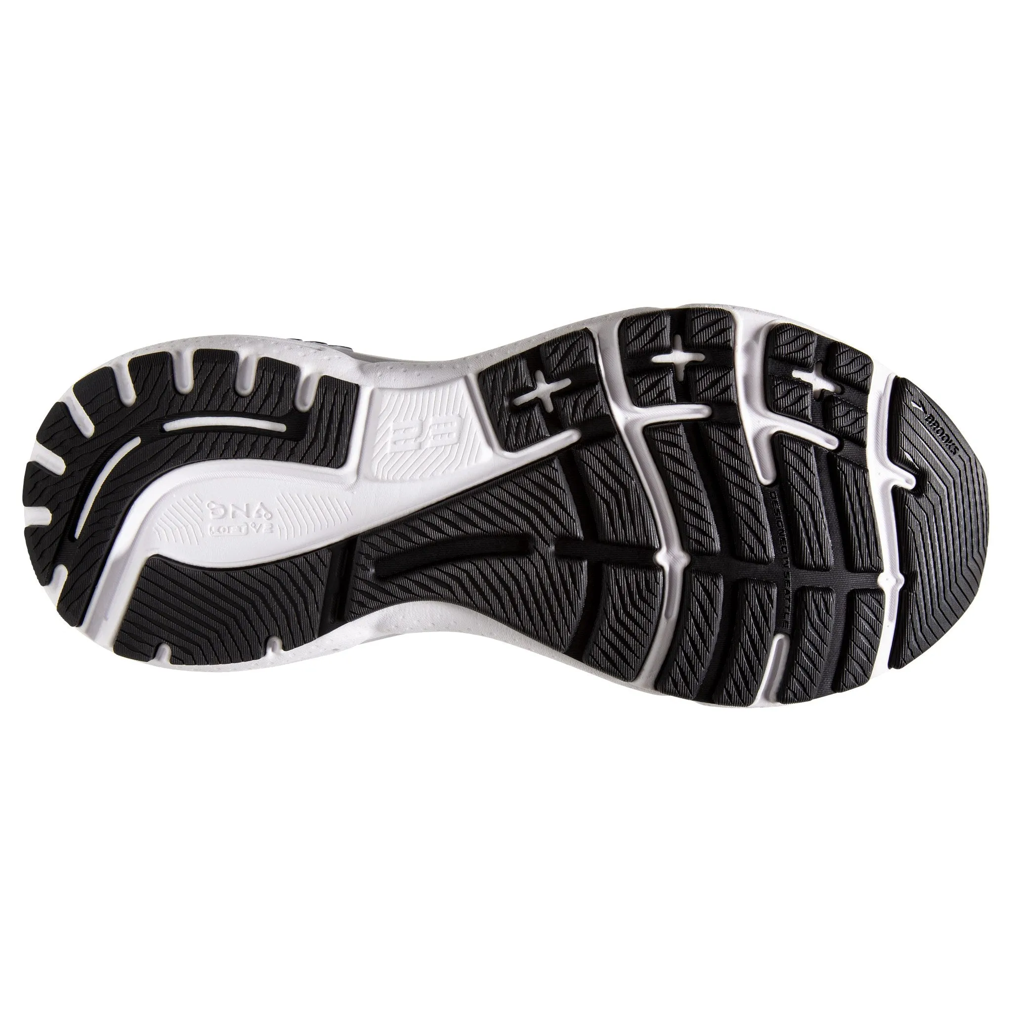 WOMEN'S ADRENALINE 23 - WIDE D - 004 BLACK/WHITE/SILVER