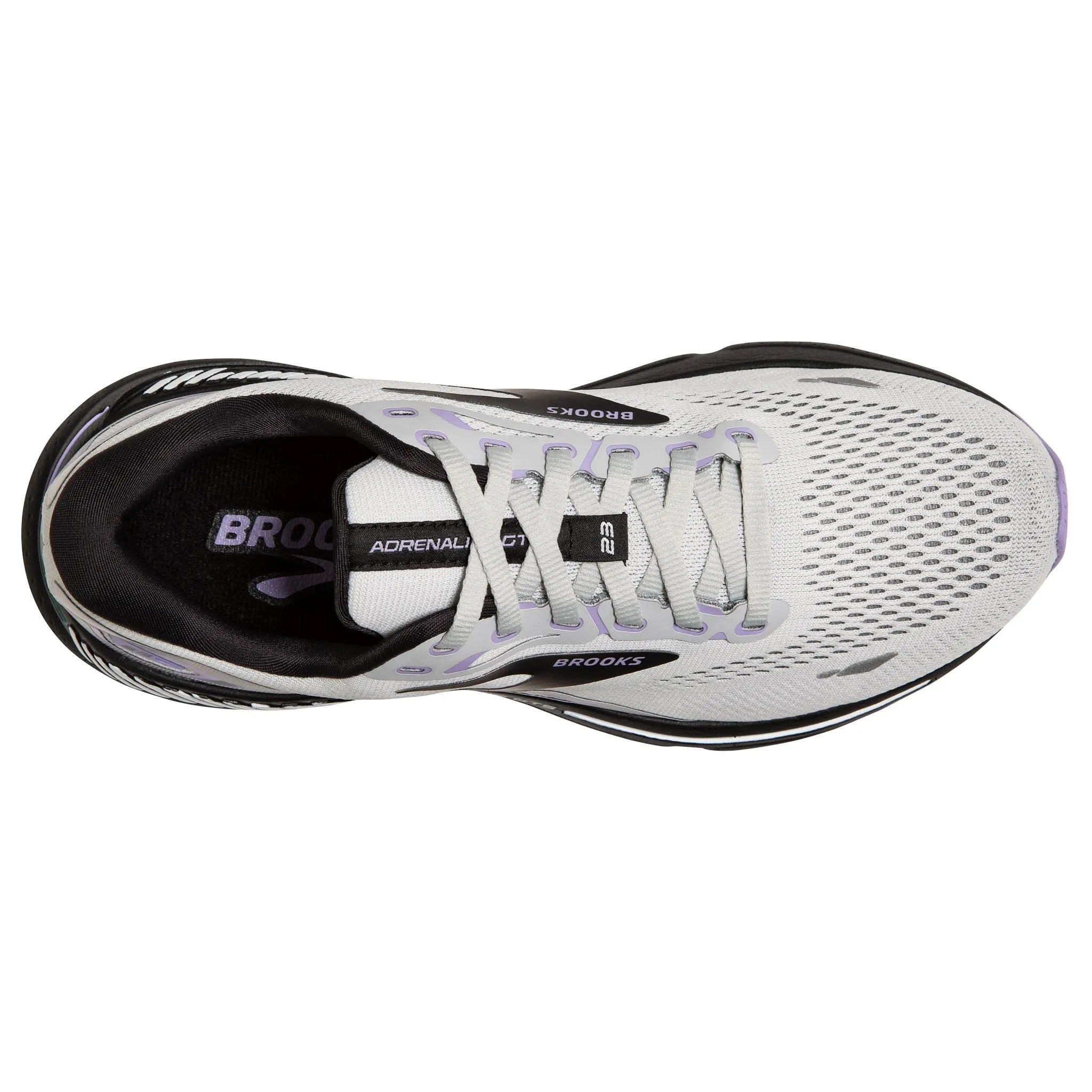 WOMEN'S ADRENALINE 23 - WIDE D - 039 GREY/BLACK/PURPLE
