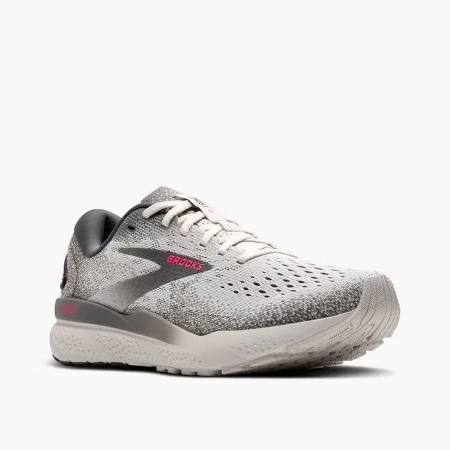 Women's Brooks Ghost 16 (Grey Gargoyle Pink)