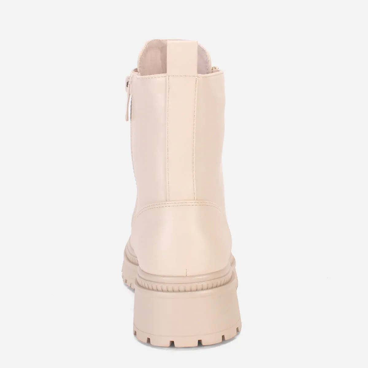 Womens "ARMANI" Lace Up Zipper Winter Boots